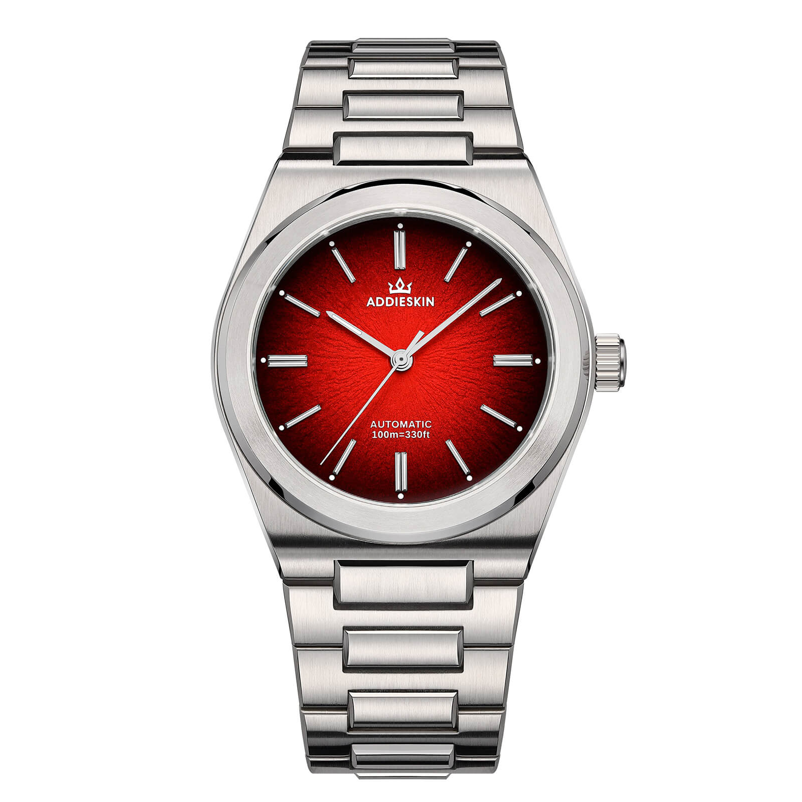 AddiesKIN K001 "Eye of Exploration" – Orologio Automatico da Uomo con Movimento 9015 Rosso