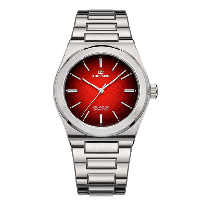 AddiesKIN K001 "Eye of Exploration" – Orologio Automatico da Uomo con Movimento 9015 Rosso
