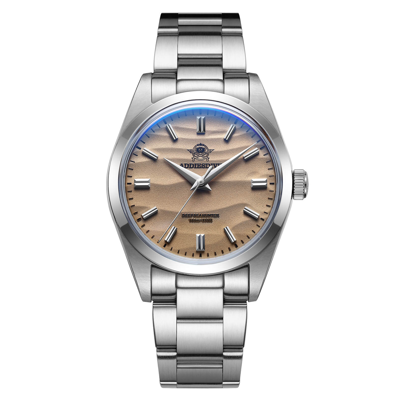 🔥Saldi Anniversario 🔥Orologio al quarzo ADDIESDIVE da 36 mm con movimento VH31 AD2030 Caffè ADDIESDIVE Logo