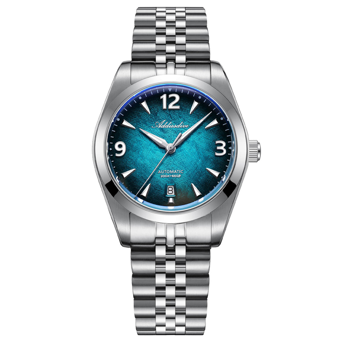 ADDIESDIVE AD2560 Orologio Automatico da Uomo 39mm – Miyota 8215, Vetro Zaffiro e Impermeabilità 200m Blu