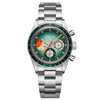 ADDIESDIVE 37mm Orologio Cronografo al Quarzo di Lusso AD2551