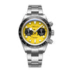 ★Nuovo Arrivo★ Orologio cronografo ADDIESDIVE 40 mm VK64 AD2520 Giallo