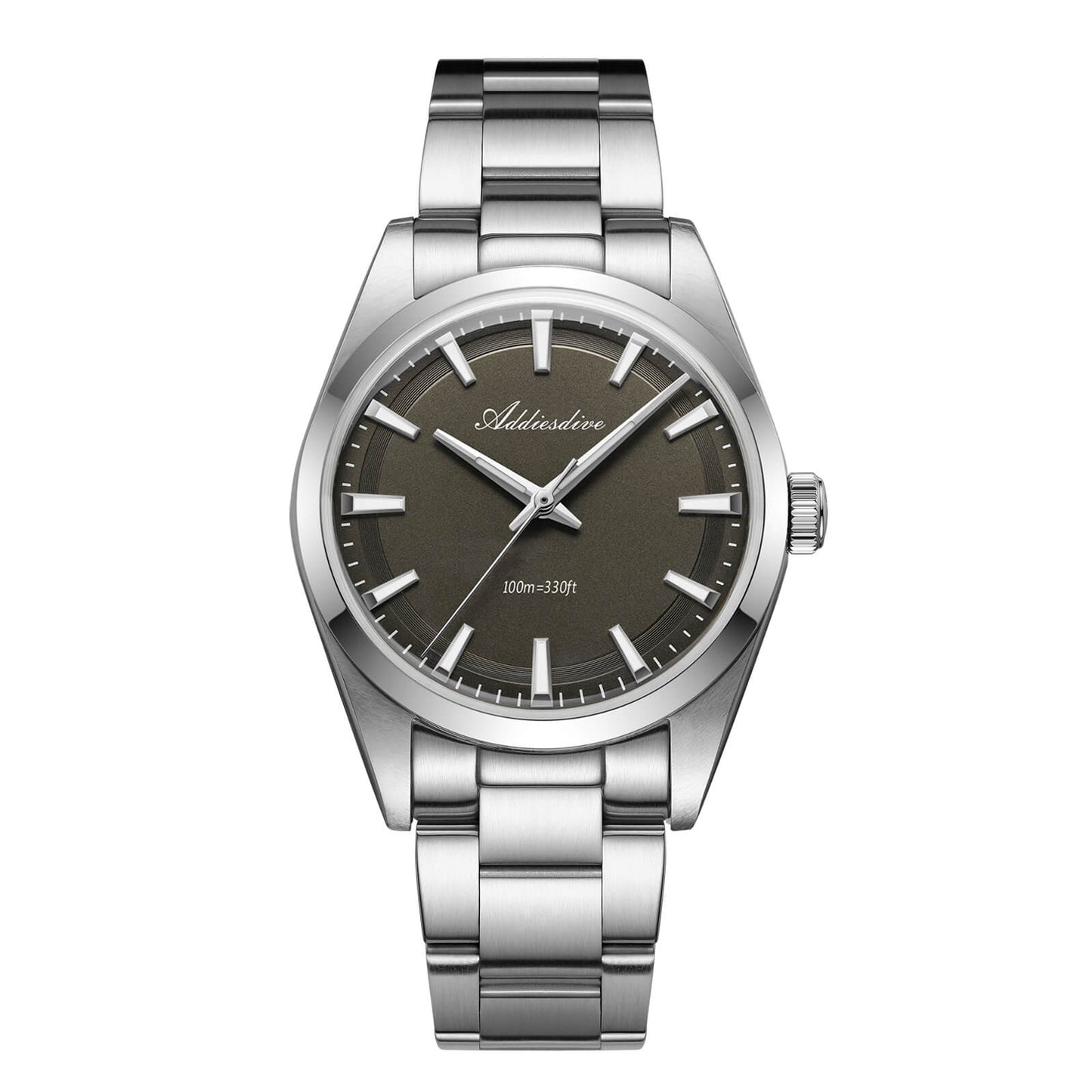 ★Magazzino Italia★ADDIESDIVE 36mm Orologio al Quarzo di Lusso VH31 AD2066