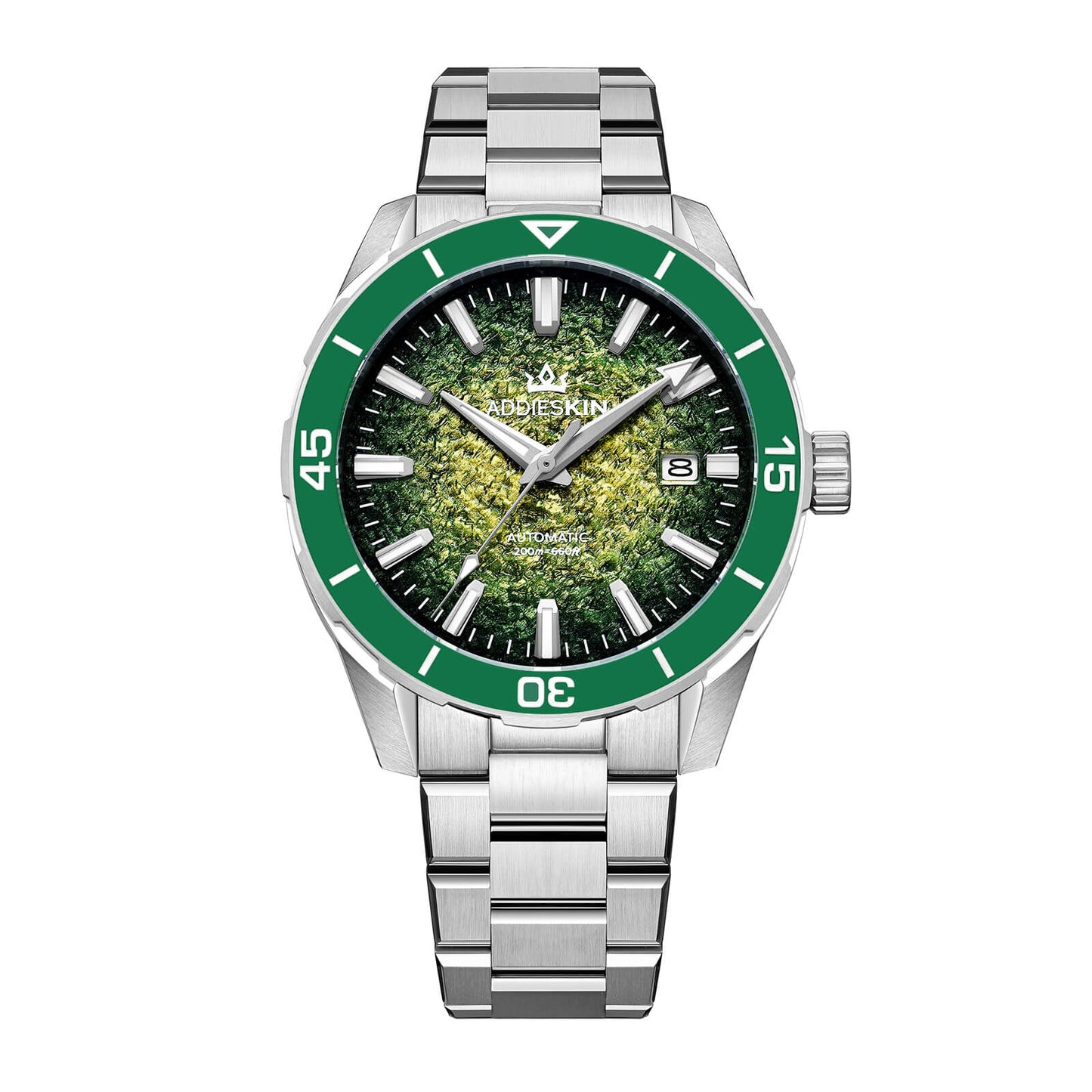 ★Saldi Anniversario★Orologio da uomo AddiesKIN di lusso da 40 mm con movimento Miyota 9015, modello K005 Verde
