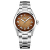 Orologio automatico AddiesKIN K011 da 38 mm con quadrante a motivo "lingotto" e movimento 9015