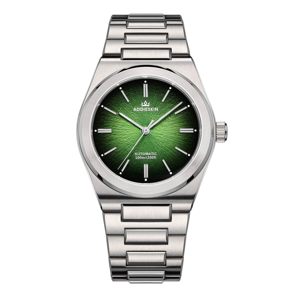 Orologio da uomo automatico ADDIESKIN K001 "Eye of Exploration" 9015 Verde