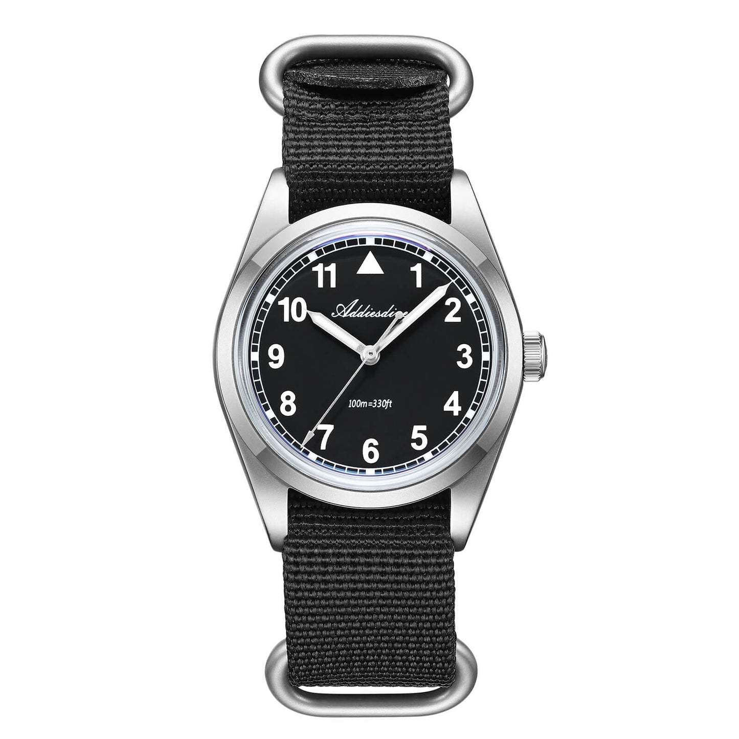 ADDIESDIVE 37mm VH31 Retro Pilot Field Watch AD2079 Quadrante A