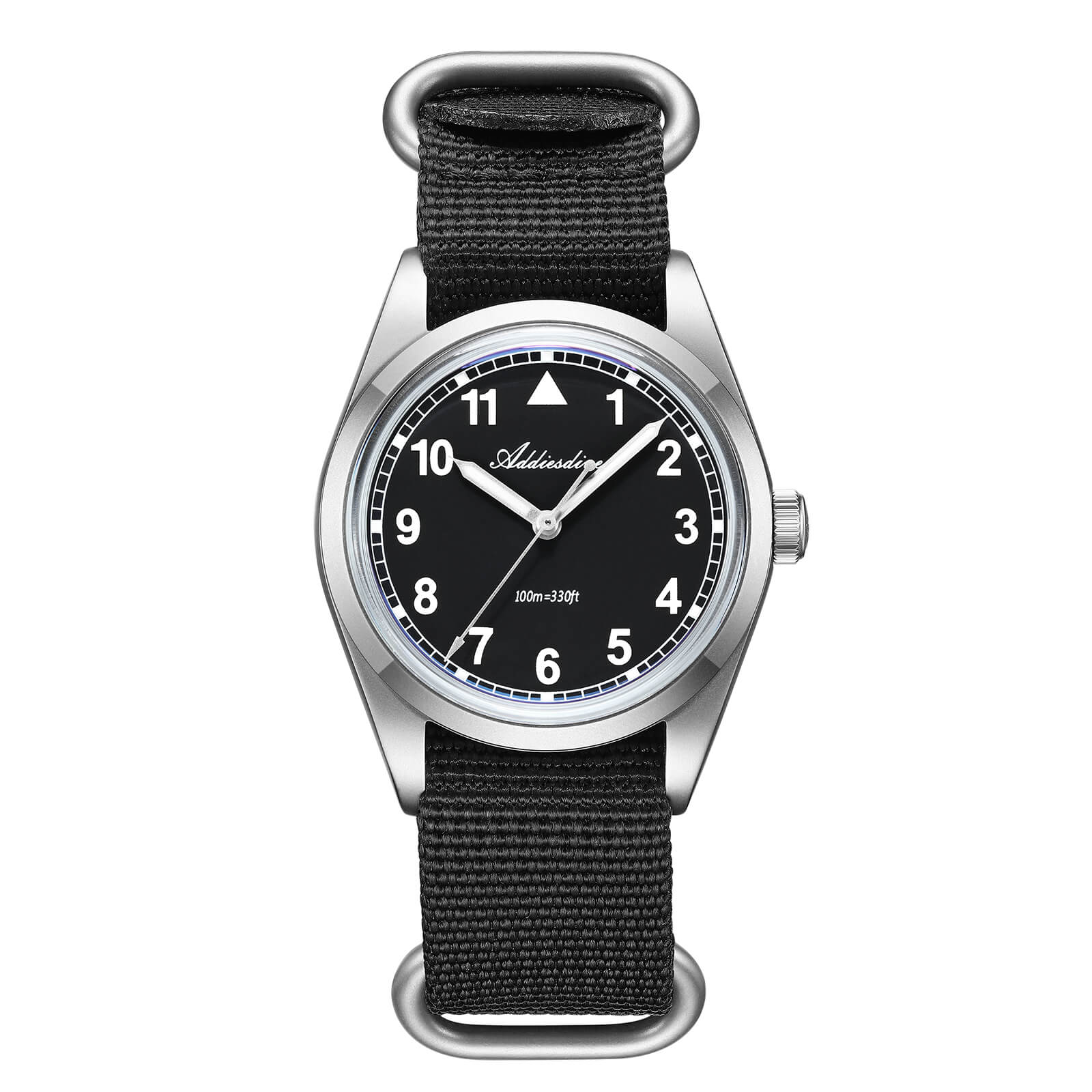 ADDIESDIVE 37mm VH31 Retro Pilot Field Watch AD2079 Quadrante A