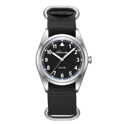 ADDIESDIVE 37mm VH31 Retro Pilot Field Watch AD2079 Quadrante A