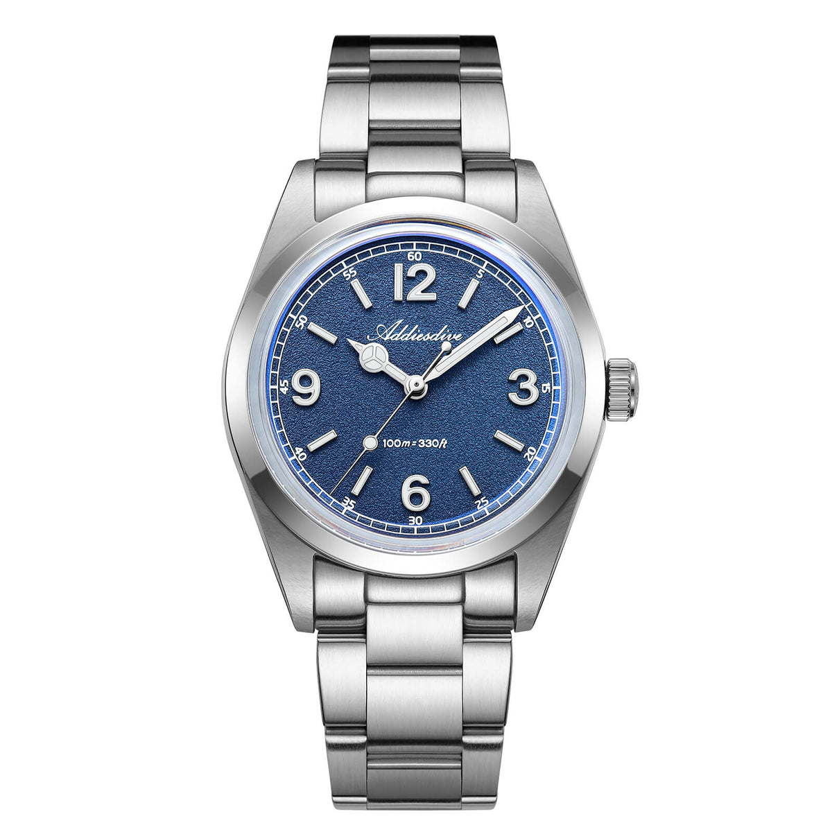 Orologio da campo al quarzo ADDIESDIVE 36mm VH31 AD2518 Blu