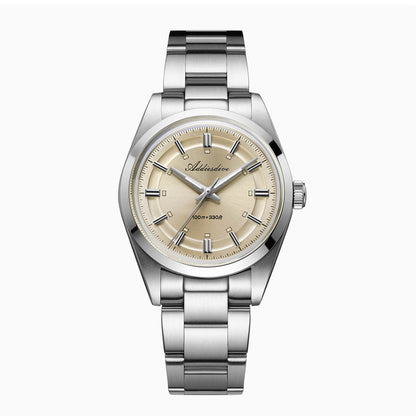 ★Saldi Anniversario★ADDIESDIVE OROLOGIO 36MM VH31 STILE EXPLORER AD2515 crema