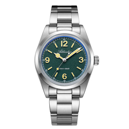 ★Saldi Anniversario★Orologio da campo al quarzo ADDIESDIVE 36mm VH31 AD2518 Verde — C3 Verde Lume