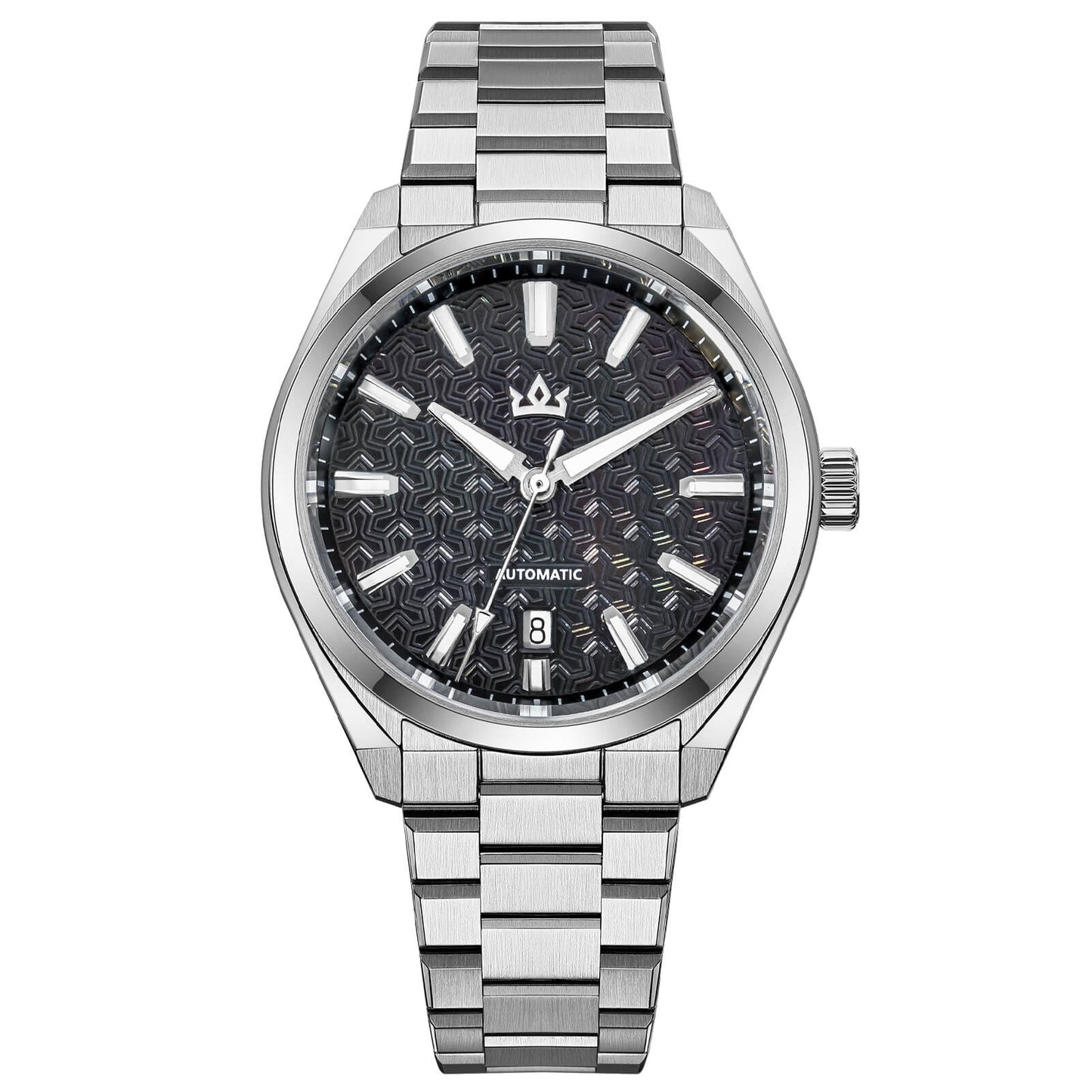 Orologio automatico di lusso AddiesKIN K014 da 40 mm con quadrante in rilievo tipo cammeo e movimento ST2130