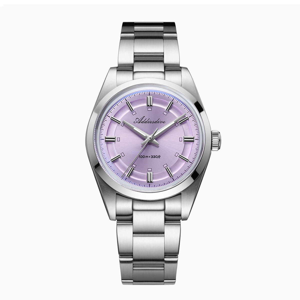 ★Saldi Anniversario★ADDIESDIVE OROLOGIO 36MM VH31 STILE EXPLORER AD2515 viola