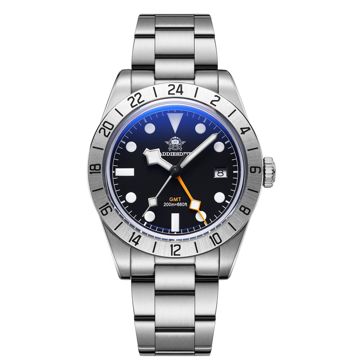 ★Speciale Capodanno★Orologio al quarzo ADDIESDIVE 39mm BB GMT con movimento RONDA515 (AD2035/AD2036) AD2035