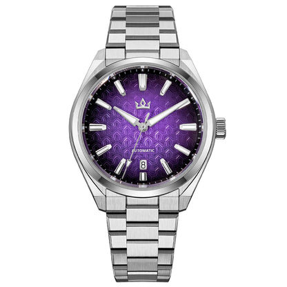 Orologio automatico di lusso AddiesKIN K014 da 40 mm con quadrante in rilievo tipo cammeo e movimento ST2130