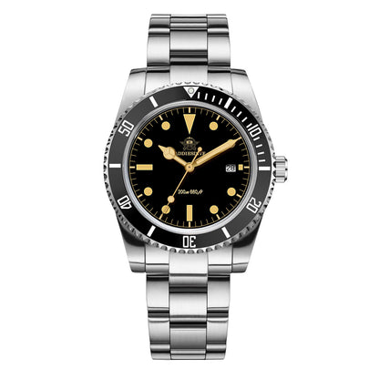 ADDIESDIVE Orologio al Quarzo da 39 mm con Lunetta Girevole Bidirezionale AD2072