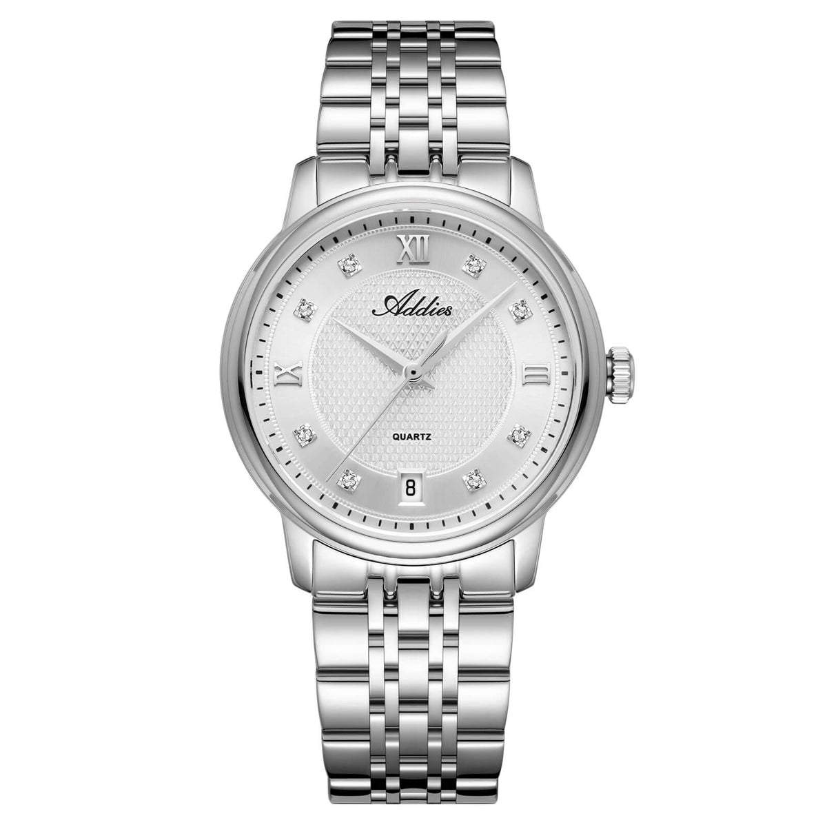 Orologio da donna di lusso al quarzo Addies da 31 mm AW25913 Silver