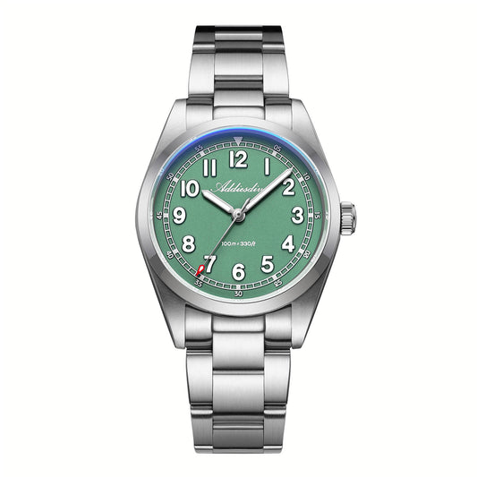 Orologio al quarzo ADDIESDIVE da 36 mm con movimento Super 2035 AD2521 Verde