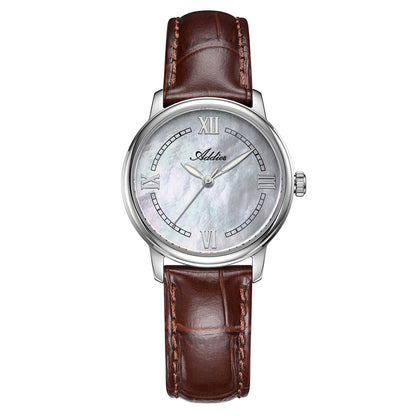 🔥SALDI D'AUTUNNO 🔥 Orologio da Donna di Lusso Addies 31mm in Acciaio Inossidabile al Quarzo AW25906 Argento