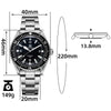 ★Magazzino italiano★ADDIESDIVE Sharkmaster 300 Orologio subacqueo automatico AD2056