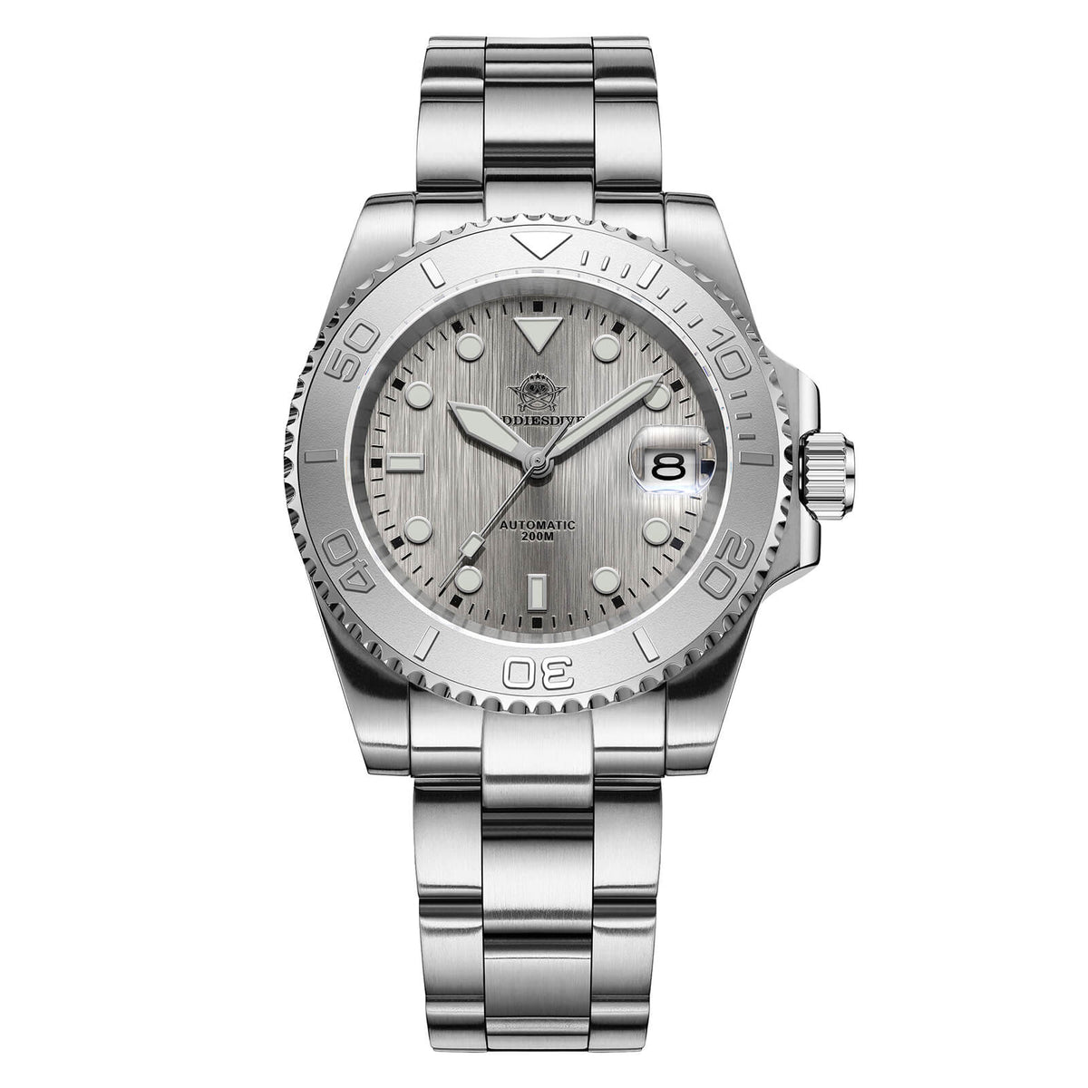 ★Saldi Anniversario★Addiesdive Orologio Subacqueo Moderno AD2087 Argento