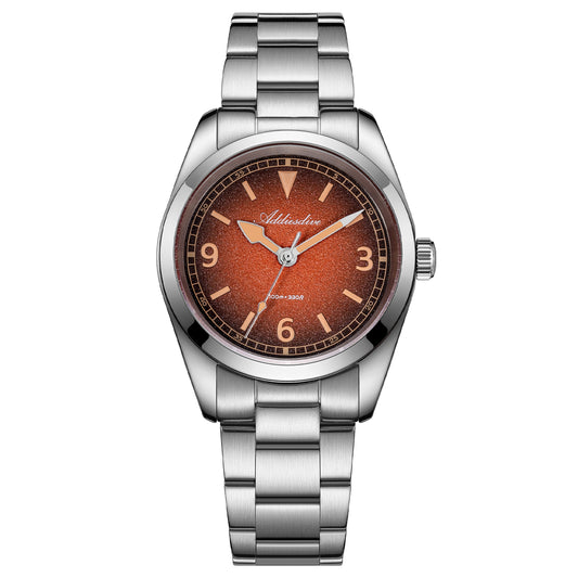 Orologio al quarzo di lusso ADDIESDIVE da 36 mm AD2554 Orange