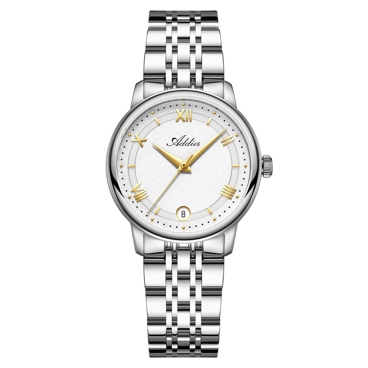 Orologio da donna di lusso Addies, al quarzo, in acciaio inossidabile, 31 mm – AW25904