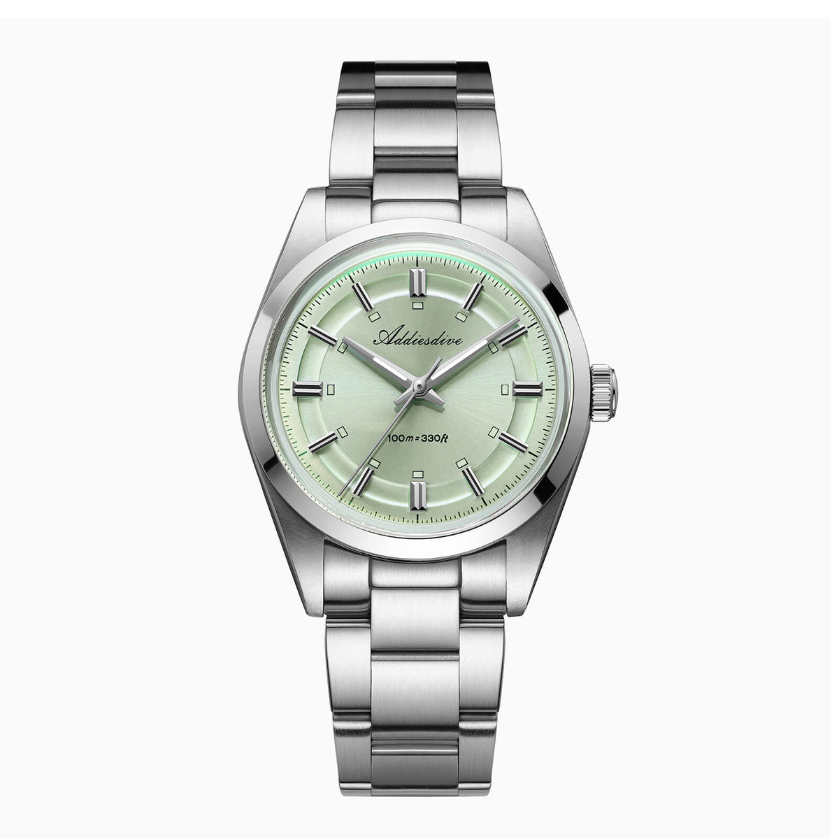 ★Saldi Anniversario★ADDIESDIVE OROLOGIO 36MM VH31 STILE EXPLORER AD2515 verde