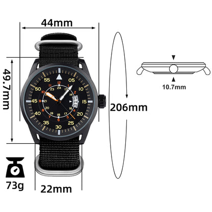 Orologio al quarzo Addiesdive MY-1508 Orologi sportivi Orologi da polso militari