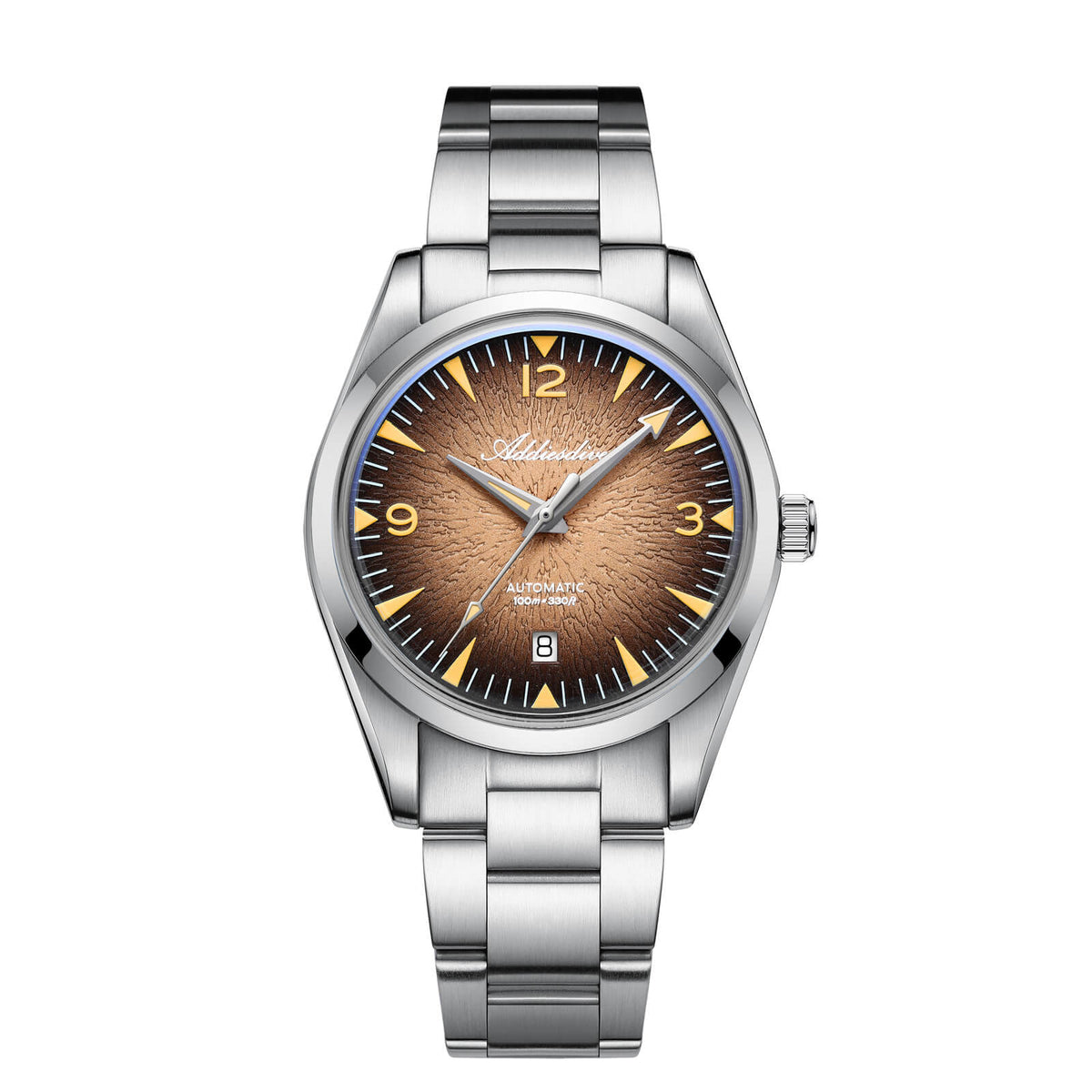 Orologio automatico da uomo Addiesdive Ocean Breath, AD2508 Giallo