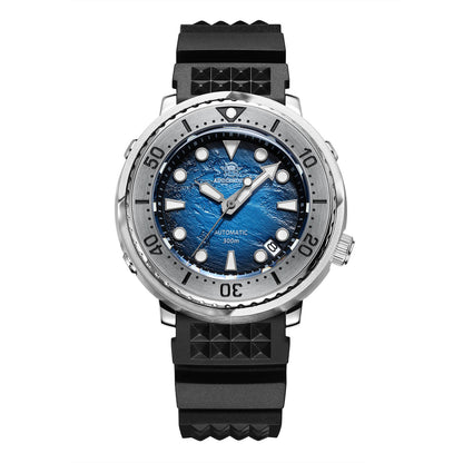 ADDIESDIVE® Orologio Subacqueo Automatico Tuna 300M AD2049 Cinturino in caucciù