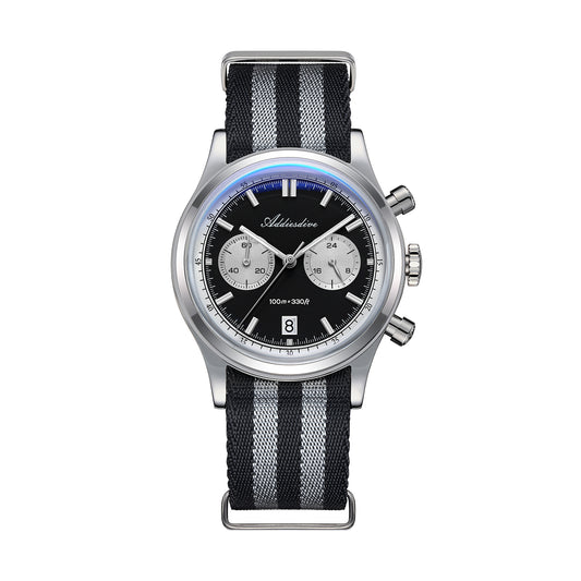 ★Speciale Capodanno★Orologio cronografo ADDIESDIVE OS21 da 38 mm AD2542 Nero