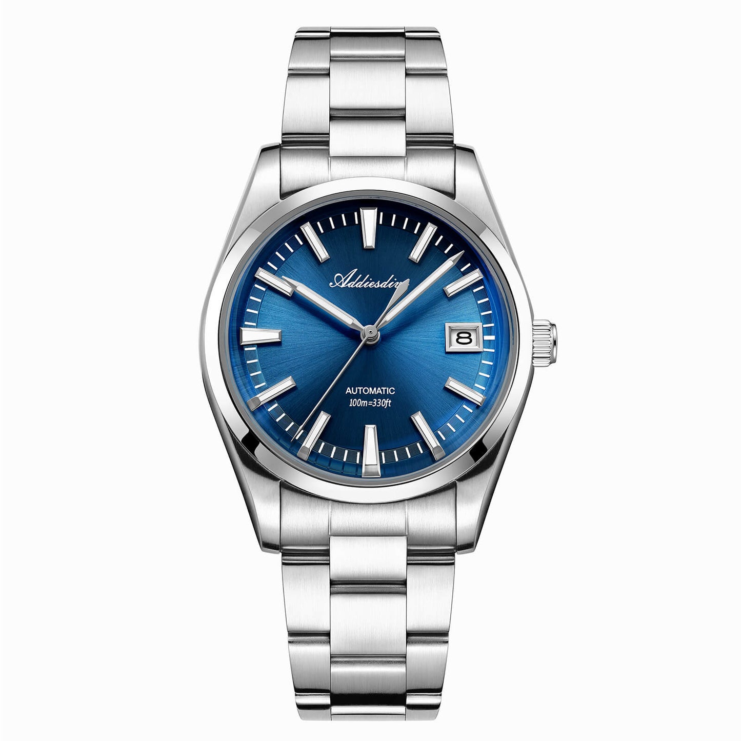 ADDIESDIVE 39mm Orologio Automatico NH35 AD2077 Blu scuro