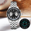 ADDIESDIVE Orologio Cronografo al Quarzo con Quadrante Panda da 41 mm VK64 (AD2034)