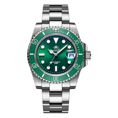 Orologio automatico ADDIESDIVE Sub, movimento Miyota 8215 Verde