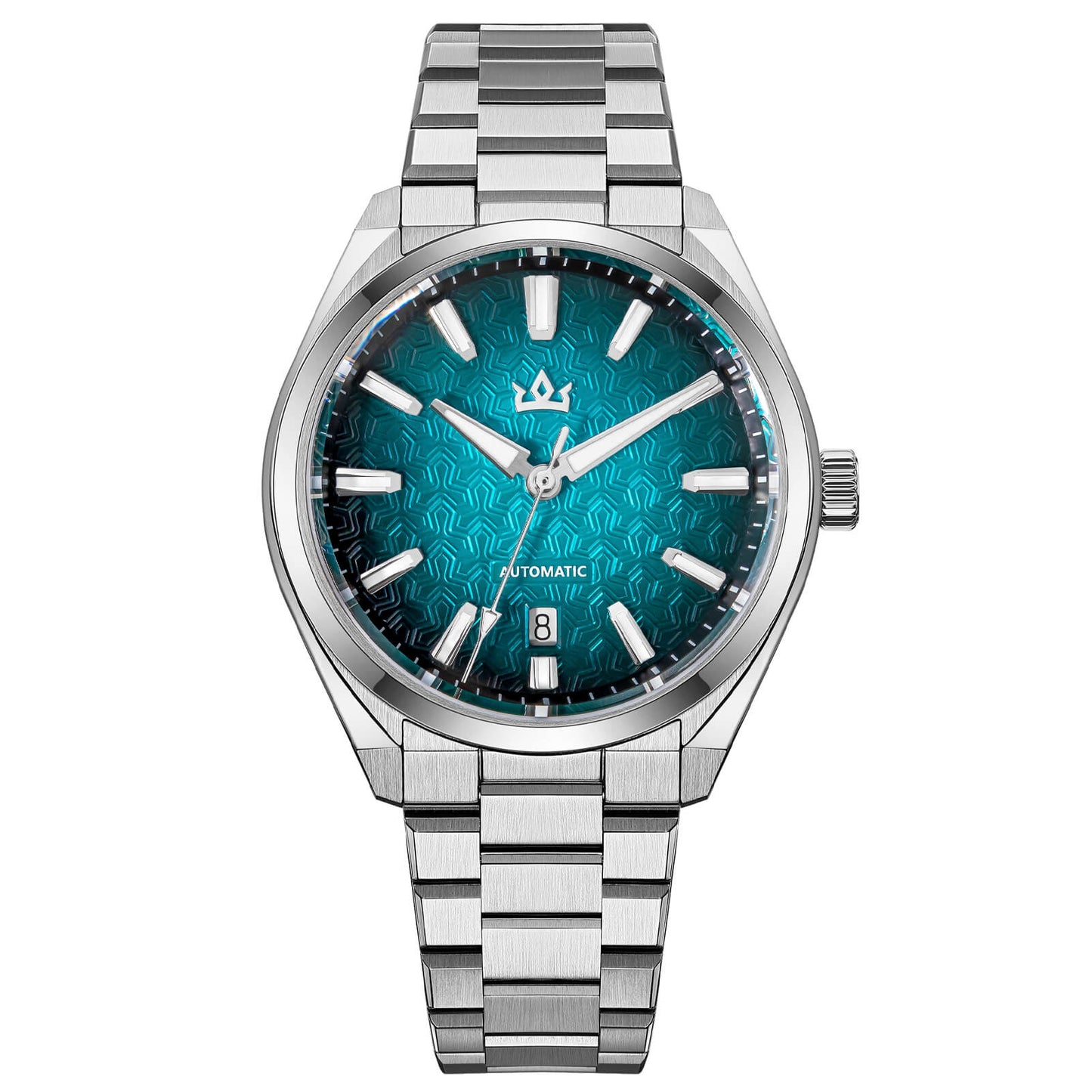 Orologio automatico di lusso AddiesKIN K014 da 40 mm con quadrante in rilievo tipo cammeo e movimento ST2130