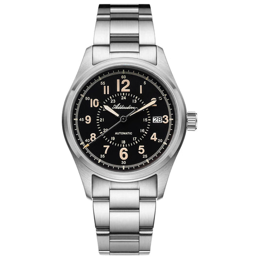 ★Magazzino Italia★ADDIESDIVE Orologio automatico in cristallo di zaffiro da 39 mm Orologio da campo AD2074