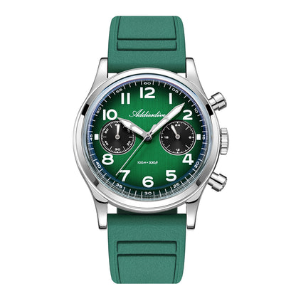 ★Magazzino italiano★ADDIESDIVE Orologio cronografo VK64 da 38 mm AD2516 Verde