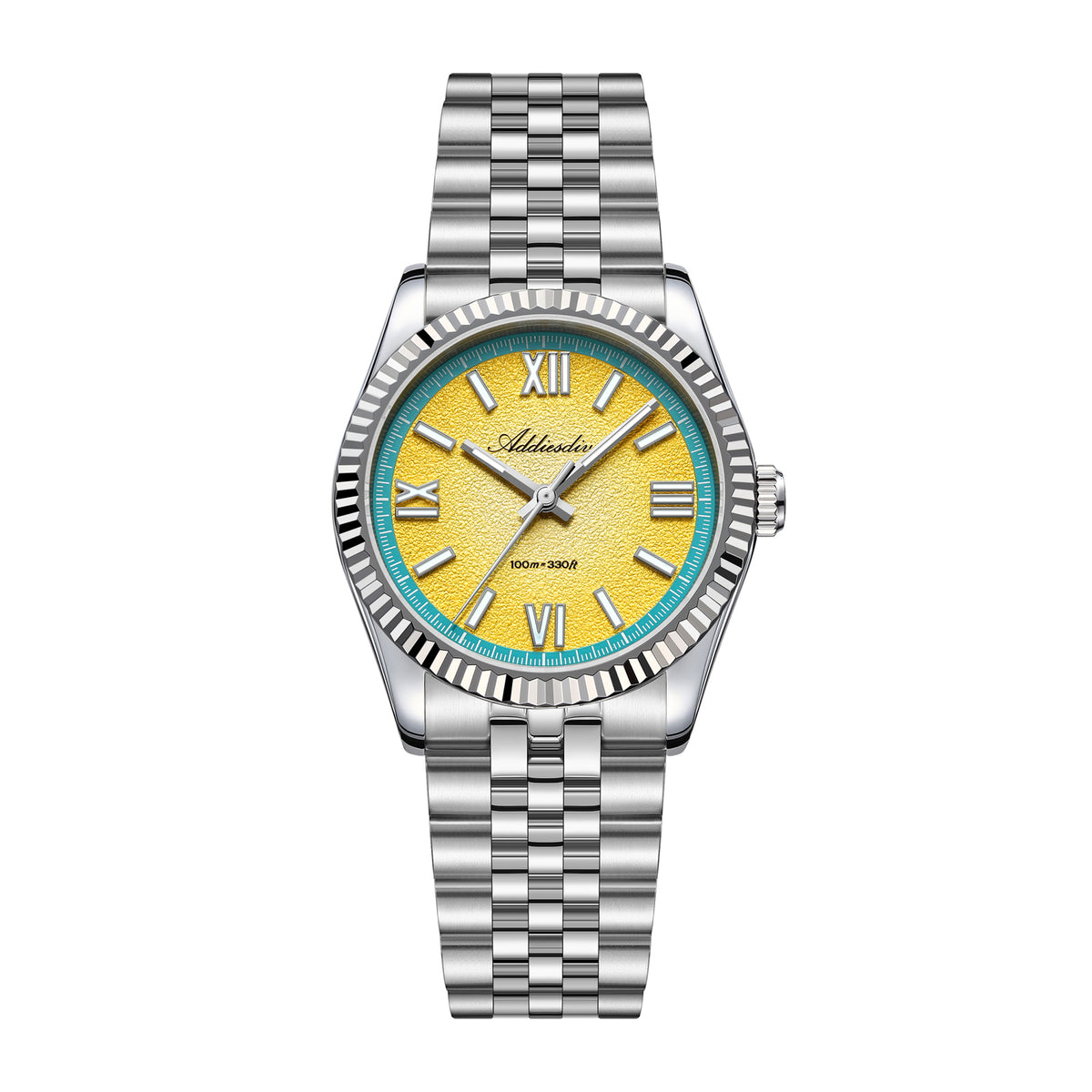 Orologio al quarzo ADDIESDIVE 36mm VH31 Summer Edition AD2535 Limone🍋