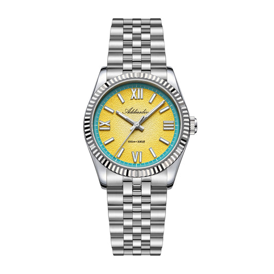 Orologio al quarzo ADDIESDIVE 36mm VH31 Summer Edition AD2535 Limone🍋