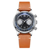 ADDIESDIVE Panda BB Cronografo Retro Orologio da uomo 38mm Orologio al Quarzo, AD2037