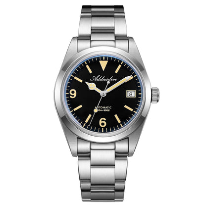 Orologio ADDIESDIVE 36mm AD2556 Automatico Stile Explorer con Movimento ST2130 e Vetro Zaffiro Bombato