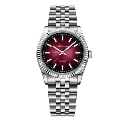 ★Saldi Anniversario★ADDIESDIVE 36mm DJ Homage Orologio da uomo AD2073 rosso verde