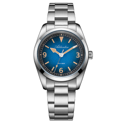 🔥SALDI D'AUTUNNO 🔥 Orologio al quarzo di lusso ADDIESDIVE da 36 mm AD2554 Black and blue