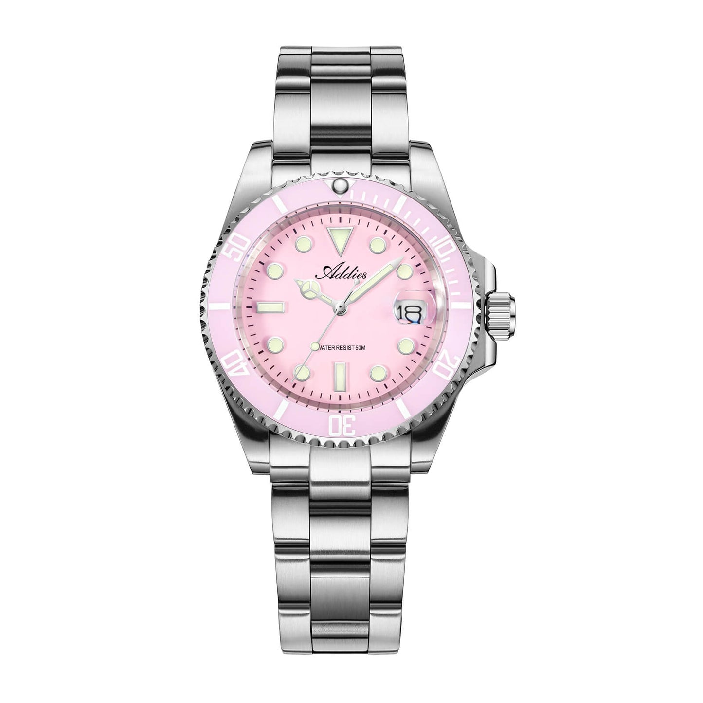 Addies Orologio al quarzo Luxury in acciaio inossidabile AW25902 Rosa