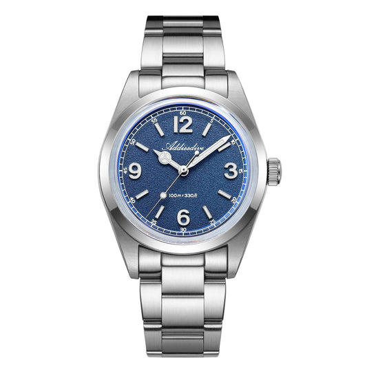 ★Saldi Anniversario★Orologio da campo al quarzo ADDIESDIVE 36mm VH31 AD2518 Blu — BGW9 Blu Lume