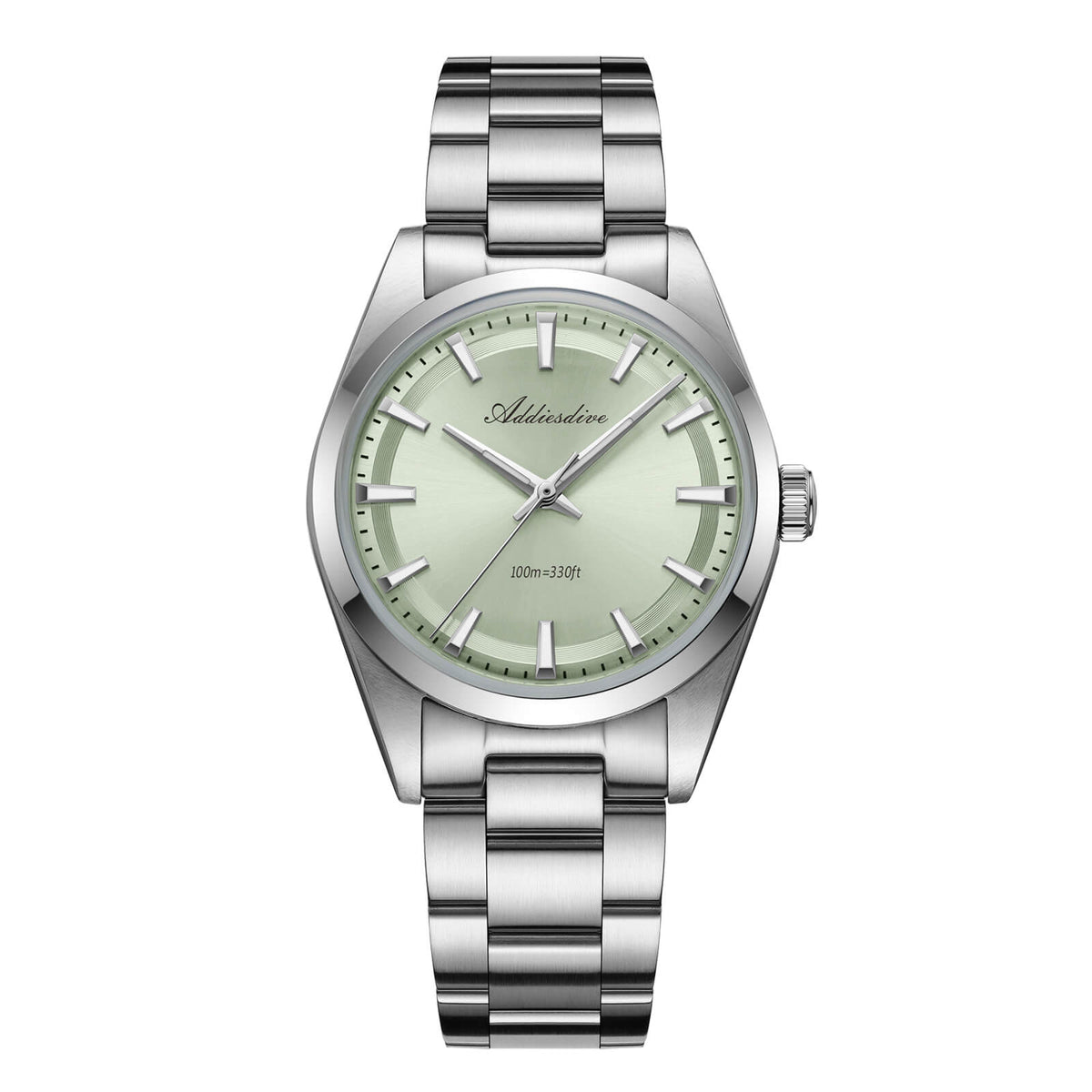 ★Saldi Anniversario★ADDIESDIVE 36mm Orologio al Quarzo di Lusso VH31 AD2066 Verde