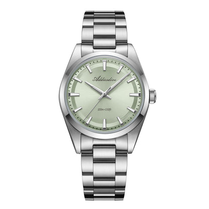 ★Saldi Anniversario★ADDIESDIVE 36mm Orologio al Quarzo di Lusso VH31 AD2066 Verde
