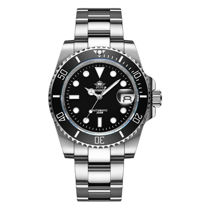 Orologio automatico ADDIESDIVE Sub, movimento Miyota 8215 Nero